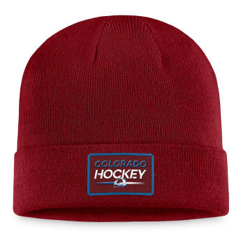 Colorado Avalanche zimske kape Authentic Pro Prime Cuffed Beanie red