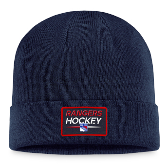 New York Rangers zimske kape Authentic Pro Prime Cuffed Beanie navy