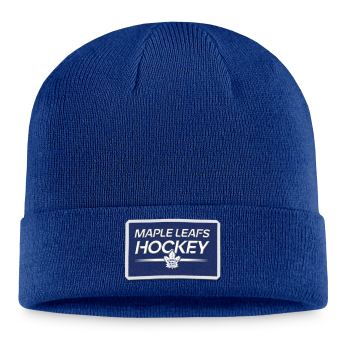 Toronto Maple Leafs zimske kape Authentic Pro Prime Cuffed Beanie blue