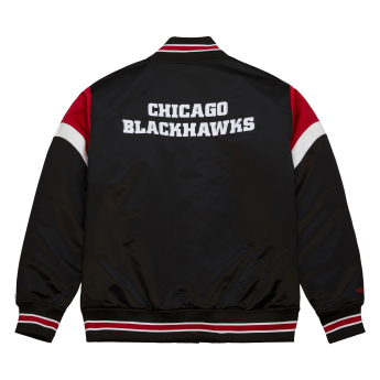 Chicago Blackhawks muška jakna NHL Heavyweight Satin Jacket