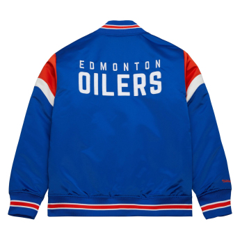 Edmonton Oilers muška jakna NHL Heavyweight Satin Jacket