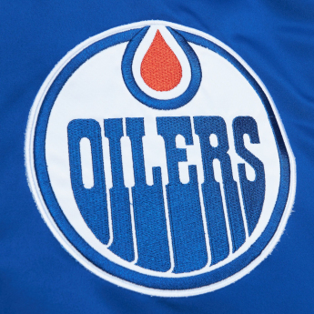 Edmonton Oilers muška jakna NHL Heavyweight Satin Jacket
