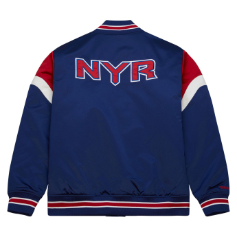 New York Rangers muška jakna NHL Heavyweight Satin Jacket