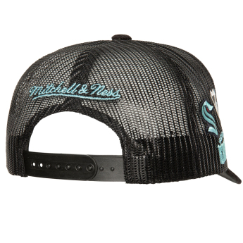 Seattle Kraken kapa za bejzbol NHL Times Up Trucker black