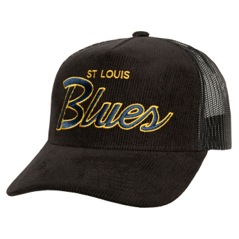 St. Louis Blues kapa za bejzbol NHL Times Up Trucker black