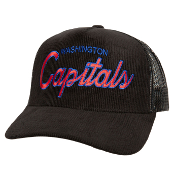 Washington Capitals kapa za bejzbol NHL Times Up Trucker black