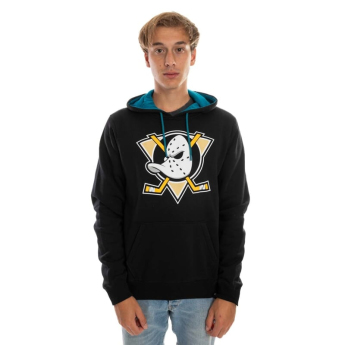Anaheim Ducks muška majica s kapuljačom Imprint 47 BURNSIDE Hood Jet Black
