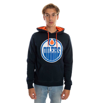 Edmonton Oilers muška majica s kapuljačom Core 47 BALLPARK Pullover Hood Fall Navy