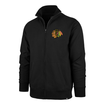 Chicago Blackhawks muška majica Core Islington Track Jacket Jet Black