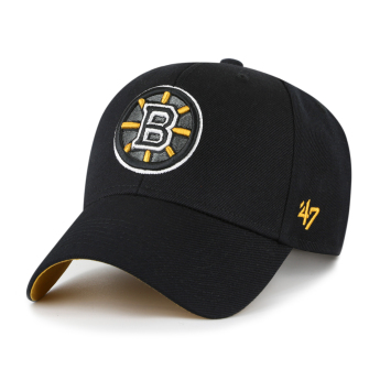 Boston Bruins kapa za bejzbol Sure Shot Snapback 47 MVP Black