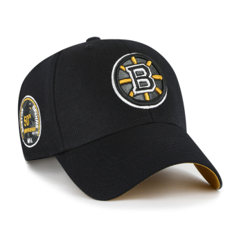 Boston Bruins kapa za bejzbol Sure Shot Snapback 47 MVP Black