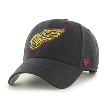 Detroit Red Wings kapa za bejzbol gold black