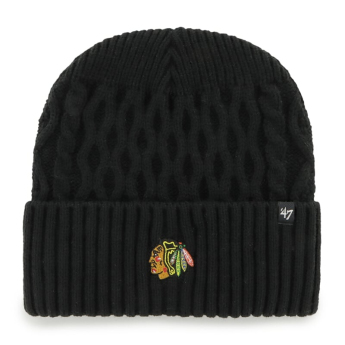 Chicago Blackhawks zimske kape Drumcliffe 47 CUFF KNIT Black