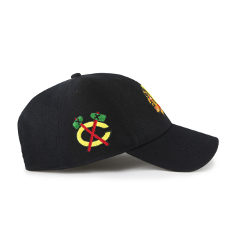 Chicago Blackhawks kapa za bejzbol Sure Shot Snapback 47 MVP Black