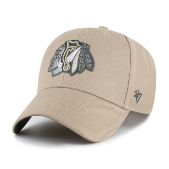 Chicago Blackhawks kapa za bejzbol Sure Shot Snapback 47 MVP Khaki