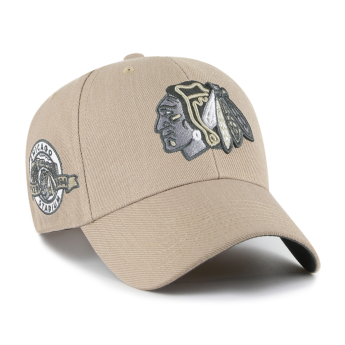 Chicago Blackhawks kapa za bejzbol Sure Shot Snapback 47 MVP Khaki