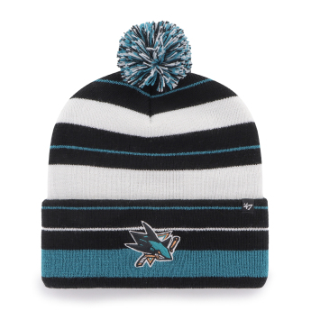 San Jose Sharks zimske kape Power Line 47 CUFF KNIT Black