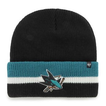 San Jose Sharks zimske kape Split Cuff 47 CUFF KNIT Black