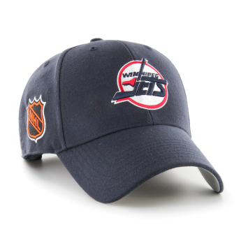 Winnipeg Jets kapa za bejzbol Sure Shot Snapback 47 MVP Navy