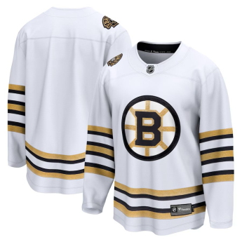 Boston Bruins hokejaški dres White 100th Anniversary Premier Breakaway Jersey