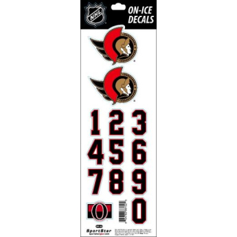 Ottawa Senators naljepnice za kacigu Decals New Logo