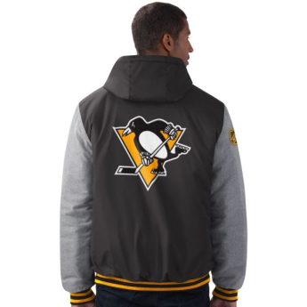 Pittsburgh Penguins muška jakna s kapuljačom Cold Front Polyfilled Padded Jacket w. Hood