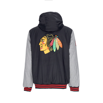 Chicago Blackhawks muška jakna s kapuljačom Cold Front Polyfilled Padded Jacket w. Hood