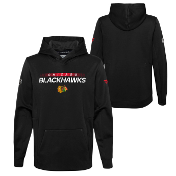 Chicago Blackhawks dječja majica s kapuljačom Authentic Pro Hood Po Hoodie