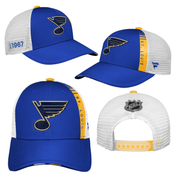 St. Louis Blues dječja baseball kapa sa šiltom Locker Room Structured Adjustable