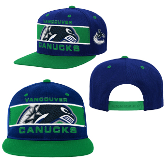 Vancouver Canucks dječja flat šilterica Logo Bar Deadstock Snapback