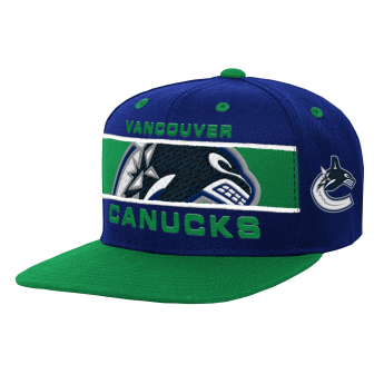 Vancouver Canucks dječja flat šilterica Logo Bar Deadstock Snapback