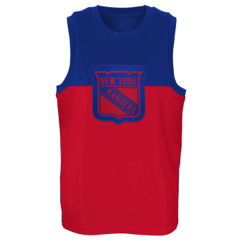 New York Rangers dječja majica bez rukava Revitalize Tan Top