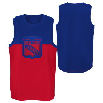 New York Rangers dječja majica bez rukava Revitalize Tan Top