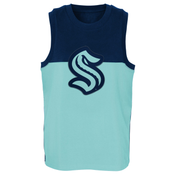 Seattle Kraken dječja majica bez rukava Revitalize Tan Top