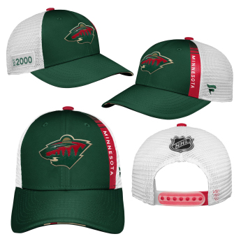 Minnesota Wild dječja baseball kapa sa šiltom Locker Room Structured Adjustableble