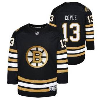 Boston Bruins dječji hokejaški dres Charlie Coyle 13 black 100th Anniversary Premier Breakaway Jersey