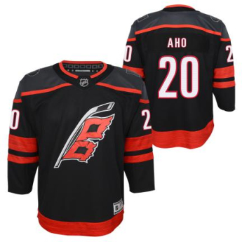 Carolina Hurricanes dječji hokejaški dres Sebastian Aho Premier Home black
