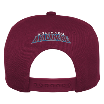 Colorado Avalanche dječja flat šilterica Logo Flatbrim Snapback