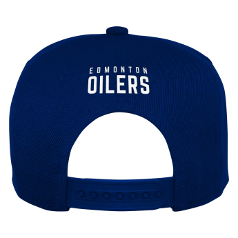 Edmonton Oilers dječja flat šilterica Logo Flatbrim Snapback