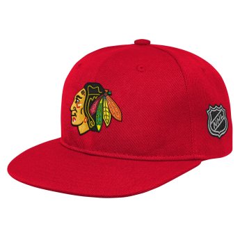 Chicago Blackhawks dječja flat šilterica Logo Flatbrim Snapback