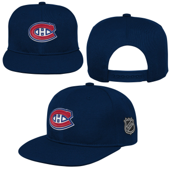 Montreal Canadiens dječja flat šilterica Logo Flatbrim Snapback