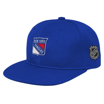 New York Rangers dječja flat šilterica Logo Flatbrim Snapback