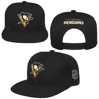 Pittsburgh Penguins dječja flat šilterica Logo Flatbrim Snapback