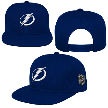 Tampa Bay Lightning dječja flat šilterica Logo Flatbrim Snapback