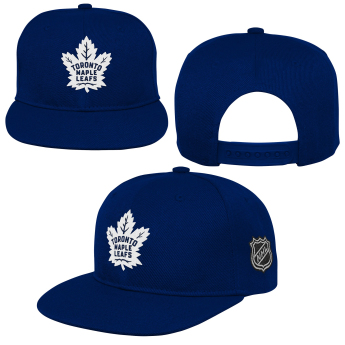 Toronto Maple Leafs dječja flat šilterica Logo Flatbrim Snapback