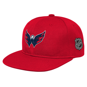 Washington Capitals dječja flat šilterica Logo Flatbrim Snapback