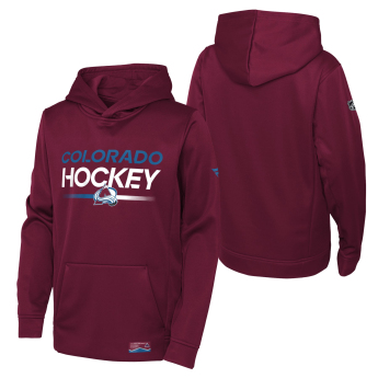 Colorado Avalanche dječja majica s kapuljačom Authentic Pro Hoodie Po Hood