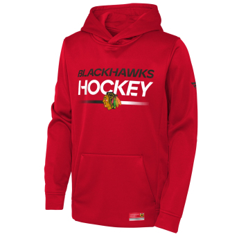 Chicago Blackhawks dječja majica s kapuljačom Authentic Pro Hoodie Po Hood