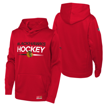 Chicago Blackhawks dječja majica s kapuljačom Authentic Pro Hoodie Po Hood