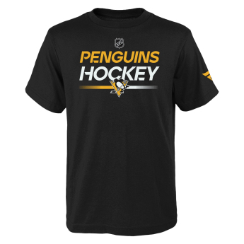 Pittsburgh Penguins dječja majica Apro Wordmark Ss Ctn Tee